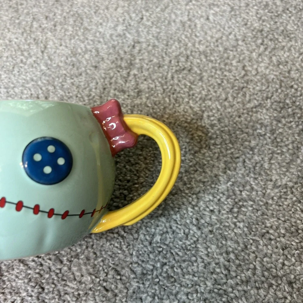 Disney Store Nightmare Before Christmas Sally Voodoo Doll Mug 5in Ceramic Cup No
